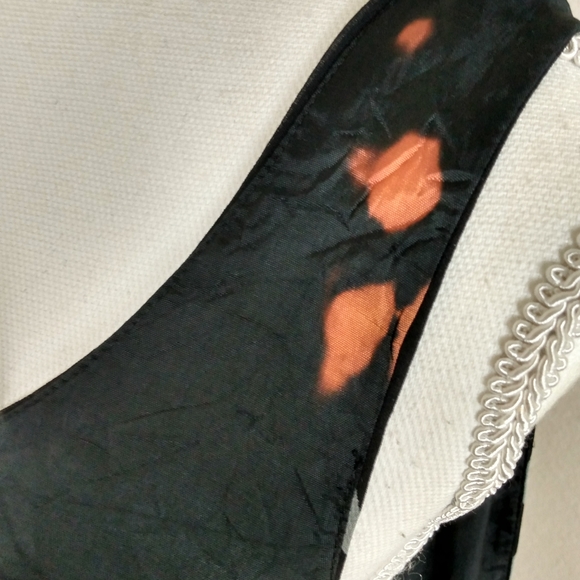 BCBGeneration Bl/Wht Chiffon Dress 12 - Picture 9 of 12